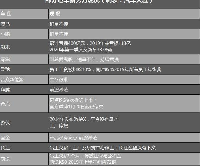 特斯拉,蔚来,小鹏,爱驰,奥迪