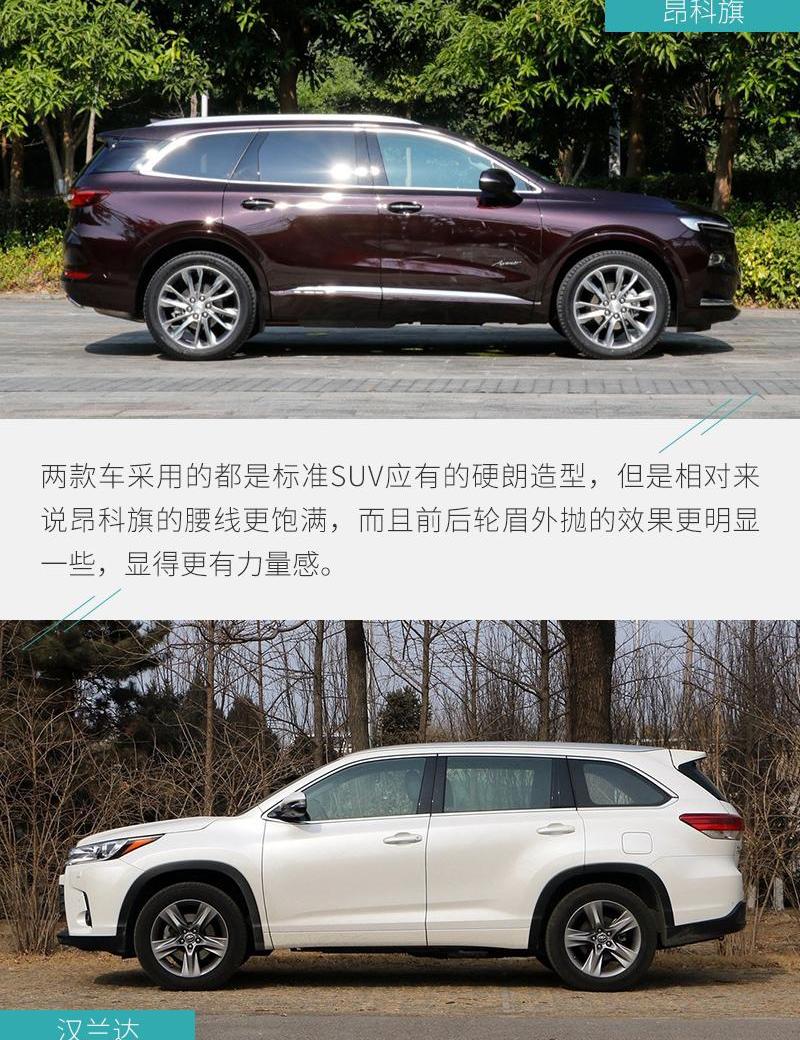 汉兰达,汉,昂科旗,别克