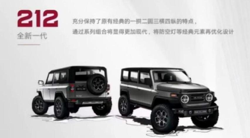北汽制造,BJ212,牧马人,三菱,坦克