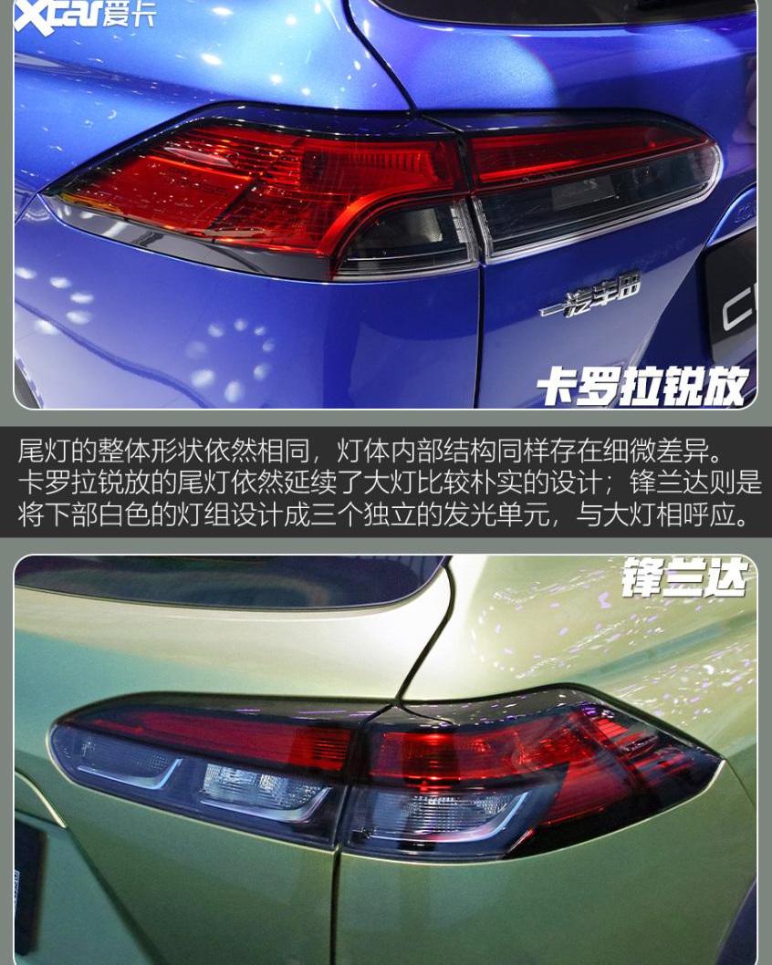 丰田,卡罗拉,锋兰达,卡罗拉锐放,汉兰达