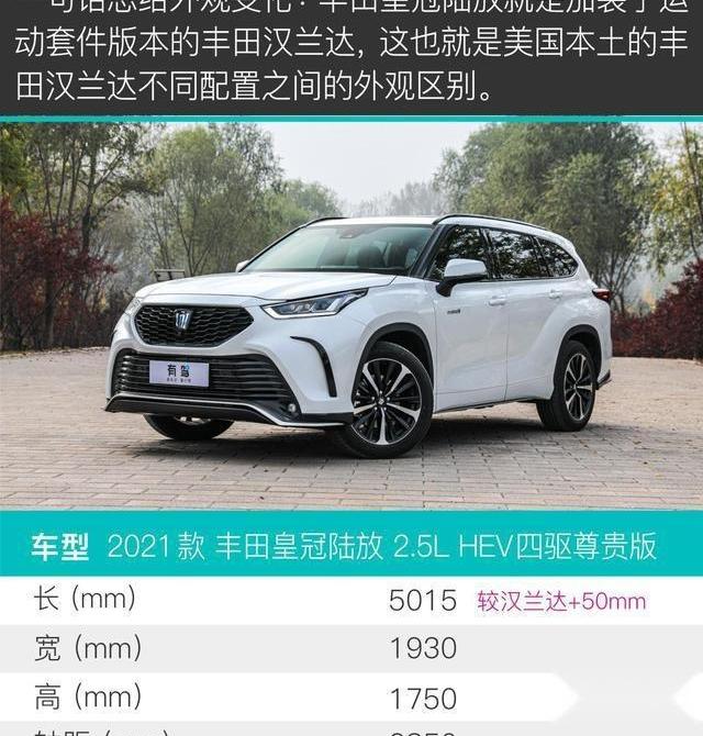 丰田,皇冠,汉兰达,汉,皇冠陆放