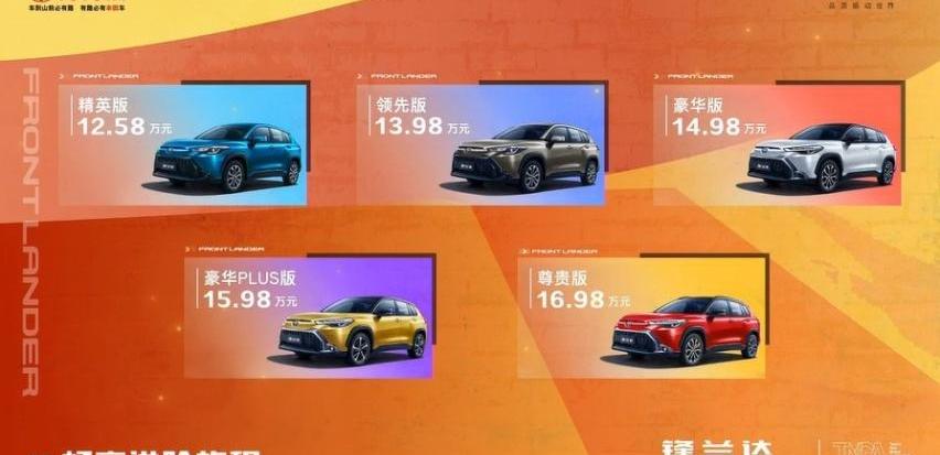 丰田,锋兰达,卡罗拉,缤智,昂科拉GX