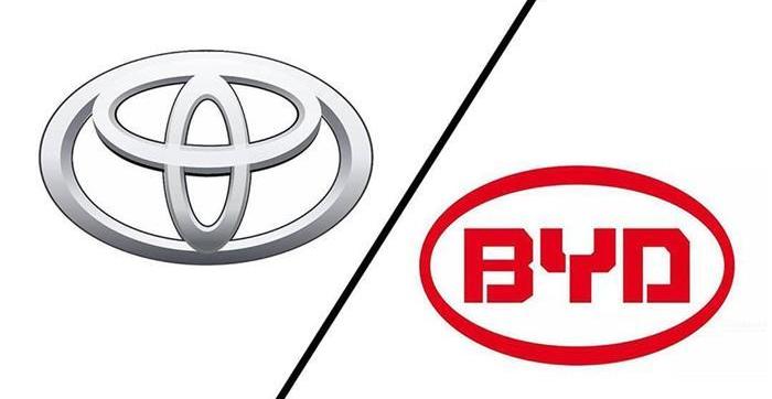 丰田,比亚迪,宝马,特斯拉