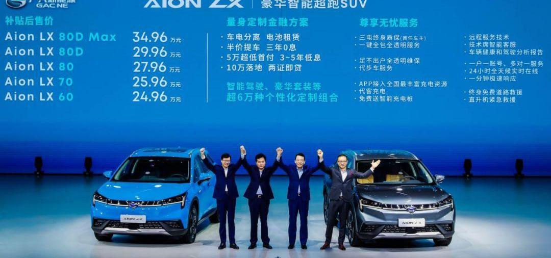特斯拉,传祺GS8,AION LX,保时捷,广汽集团