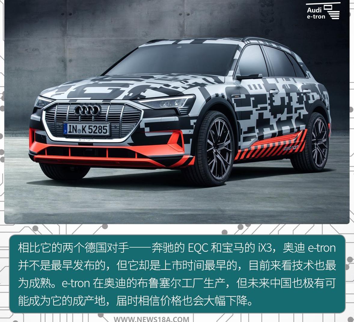 奥迪,特斯拉