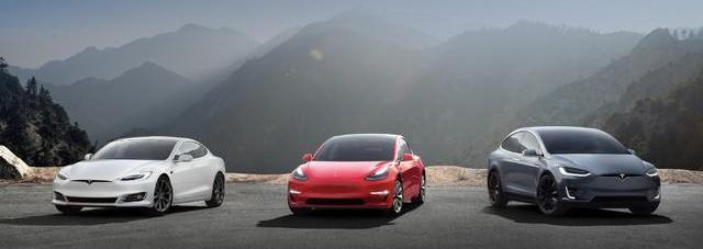 特斯拉,Model 3,Model S,Model X,Model Y