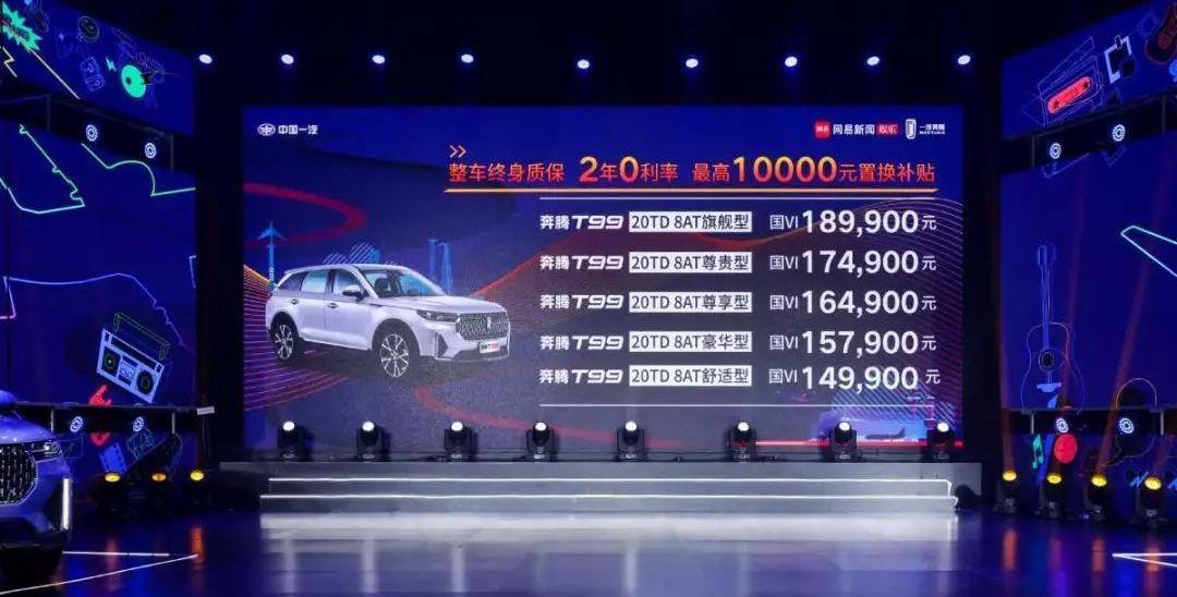 奔腾,奔腾T99,奔腾T77,领克,奥迪