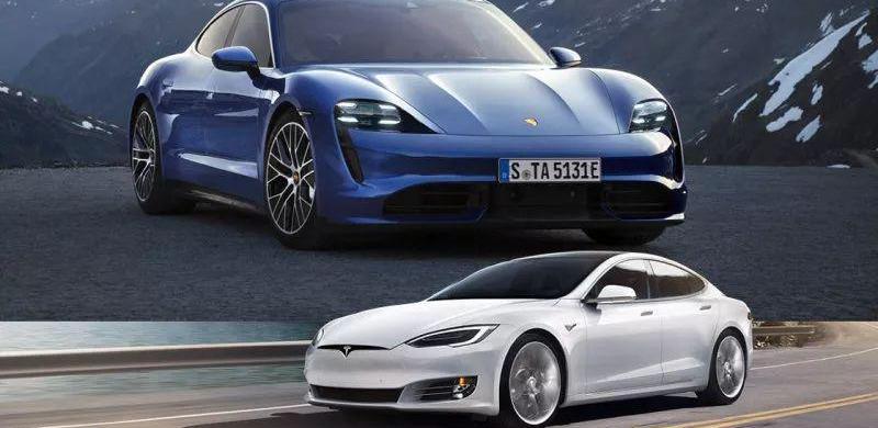 保时捷,Taycan,特斯拉,Model S,Panamera