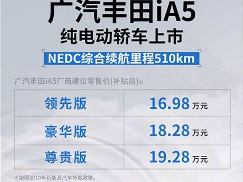 丰田,埃安,广汽丰田iA5,特斯拉,一汽