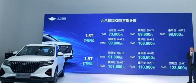 北汽瑞翔,瑞翔X5,大众,捷途,捷途X70