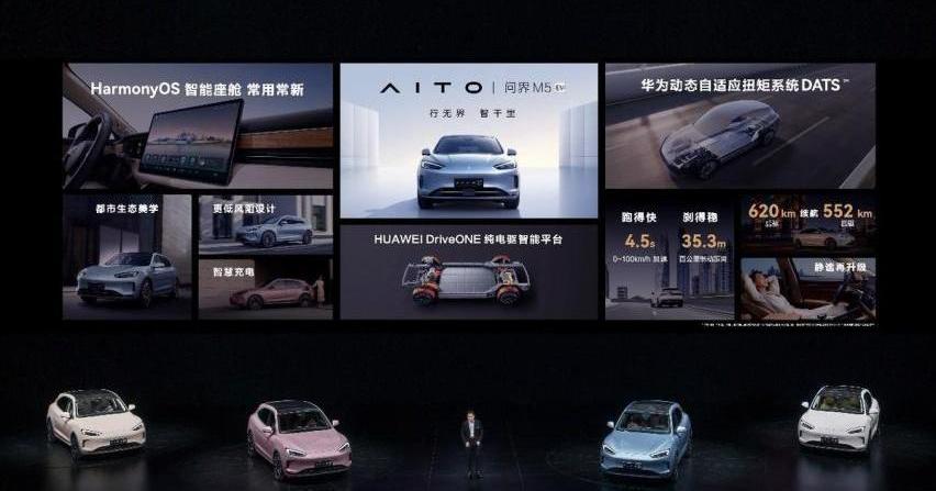 问界M5,特斯拉,Model Y,比亚迪,东风