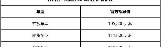 五十铃,翼放EC