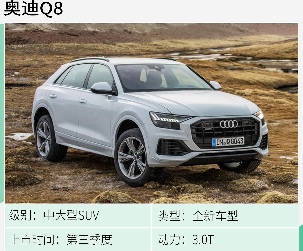 奥迪,宝马,奥迪Q8,奔驰,捷豹