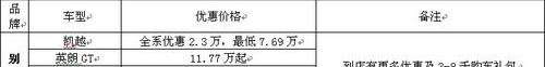 别克,君越