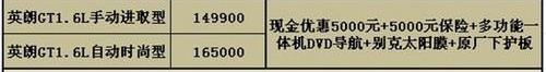 英朗,别克
