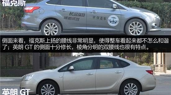 英朗,福克斯,别克