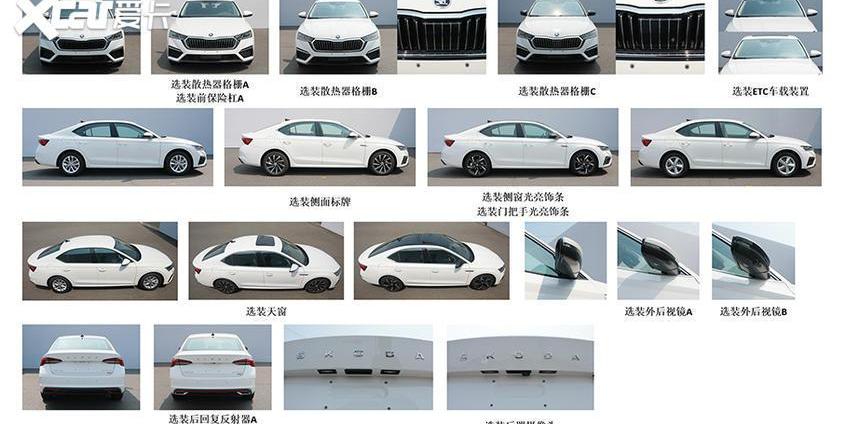 明锐,斯柯达,速派,柯迪亚克