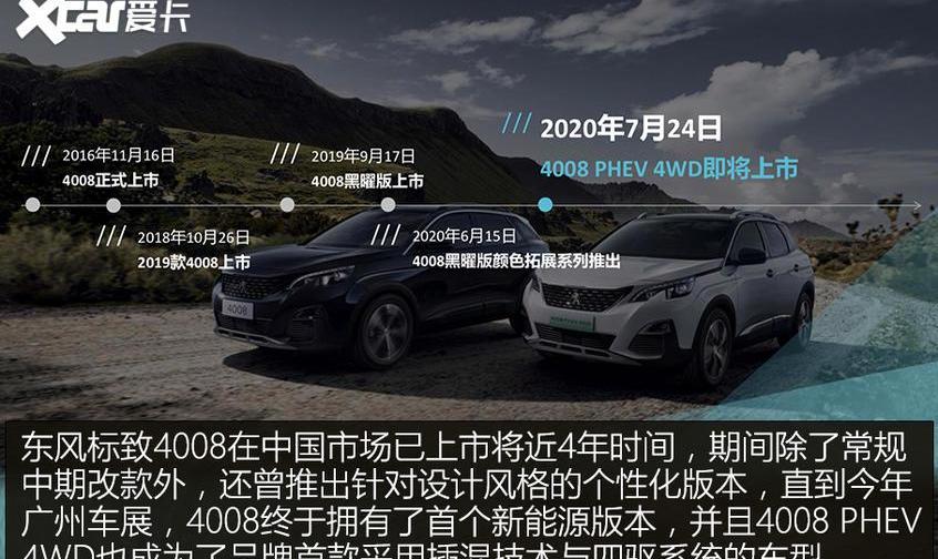 标致,东风,标致4008,标致4008 PHEV,宝马