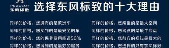 标致,东风,好运