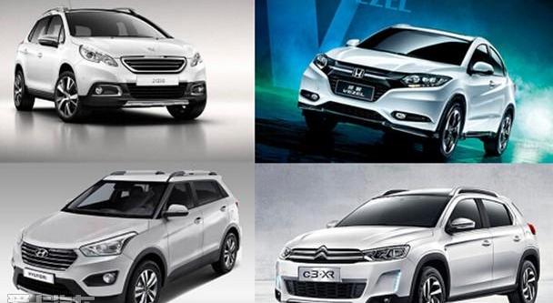 东风,缤智,标致,标致2008,昂科威