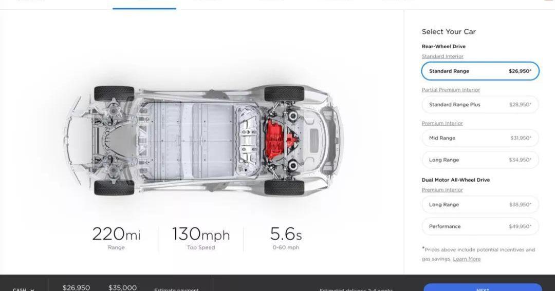 特斯拉,Model 3
