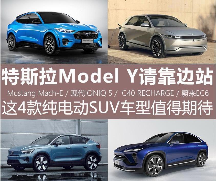 Mustang,现代,Model Y,福特,特斯拉