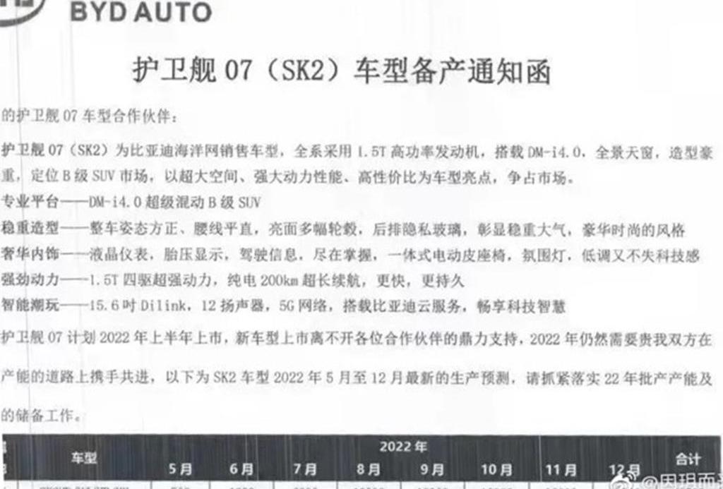 护卫舰07,比亚迪