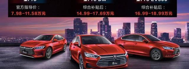 比亚迪,卡罗拉,发现,蔚来,小鹏