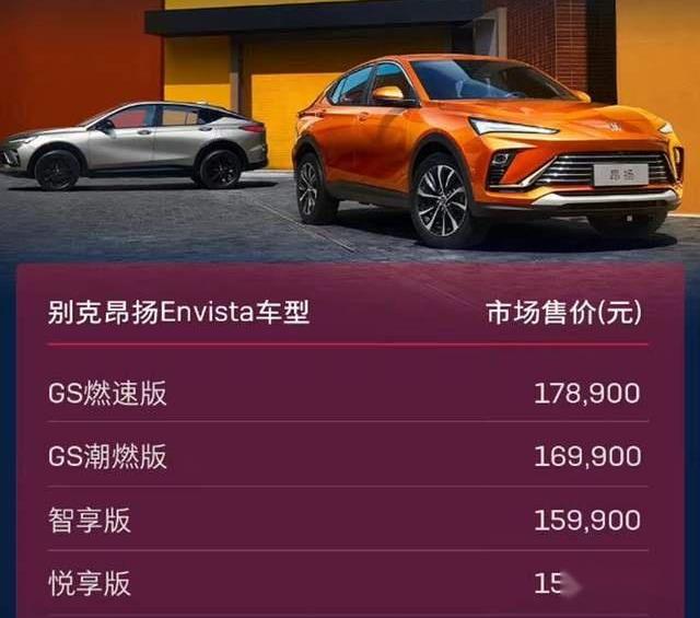 别克,昂扬,昂科拉,昂科威