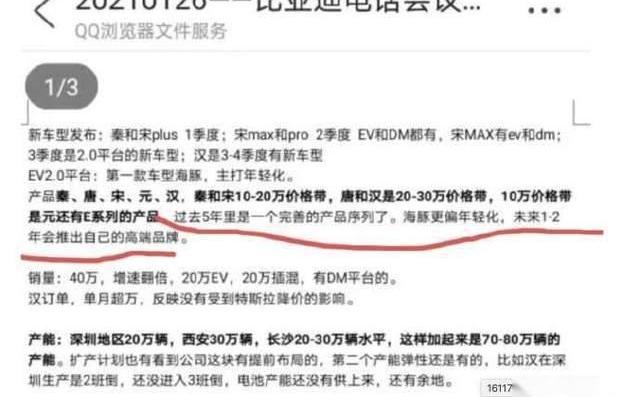 比亚迪,海豚,汉,北京,长城