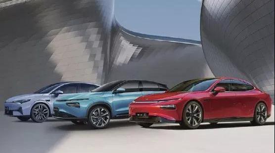 小鹏,比亚迪,蔚来,大众,理想汽车
