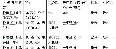 雪佛兰,悦翔