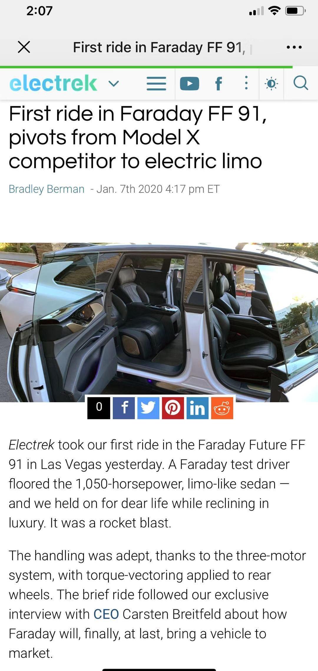 FF 91,Faraday Future,理念,smart,特斯拉