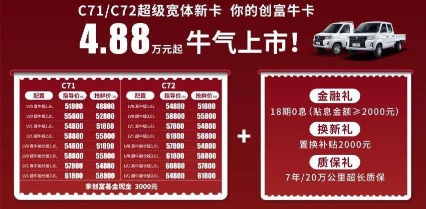 东风小康,东风,东风小康C71,五菱荣光,五菱荣光新卡