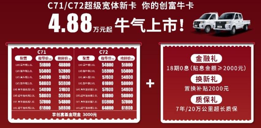 东风小康,东风小康C71,东风,福田,五菱征途