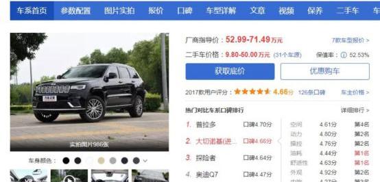 林肯,Jeep,宝马,大众,途锐