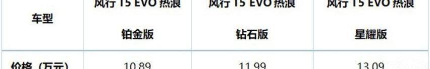 风行T5,风行T5 EVO,御风,东风风行,东风