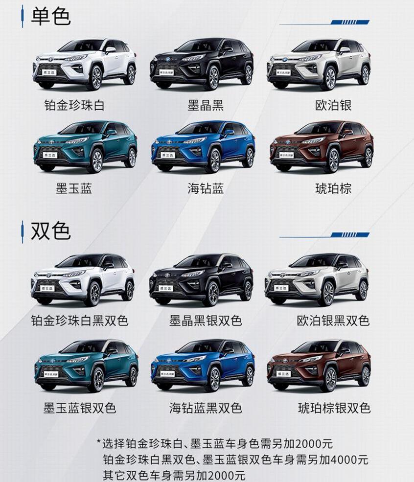 威兰达,丰田,RAV4荣放,本田,汉兰达