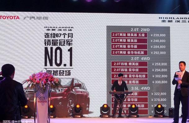 汉,汉兰达,丰田,世纪