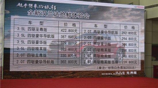 汉,汉兰达,丰田,理念,大发
