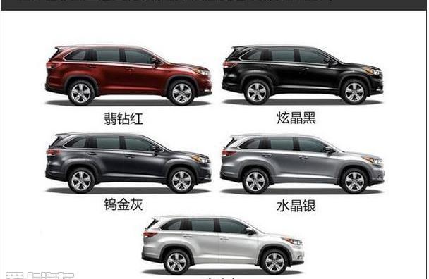 汉兰达,汉,丰田,福特,锐界