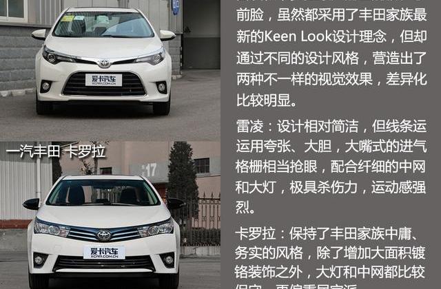 雷凌,卡罗拉,丰田,一汽,雅阁