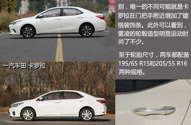雷凌,卡罗拉,丰田,一汽,雅阁