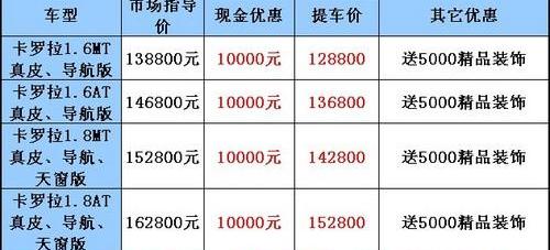 丰田,一汽,卡罗拉