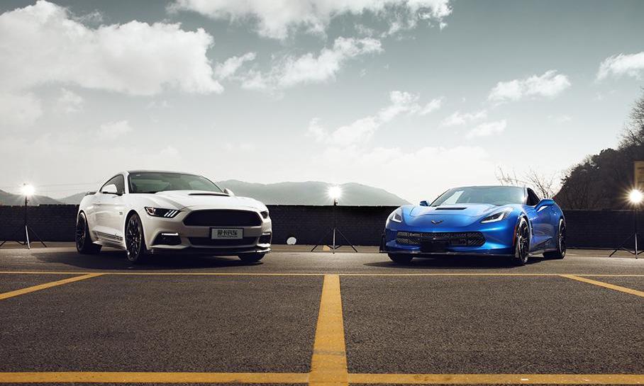 Mustang,科尔维特,理念,炮,汉