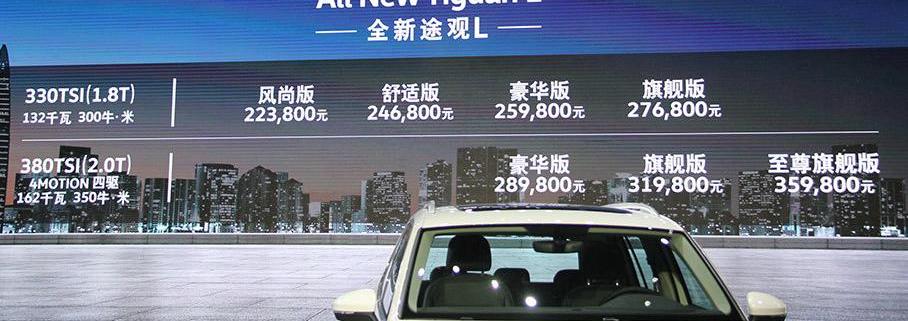 柯迪亚克,斯柯达,途观L,大众,速派