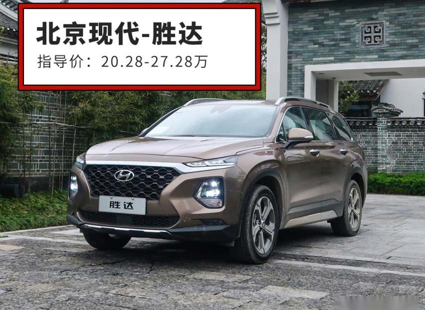胜达,汉兰达,锐界,汉,现代