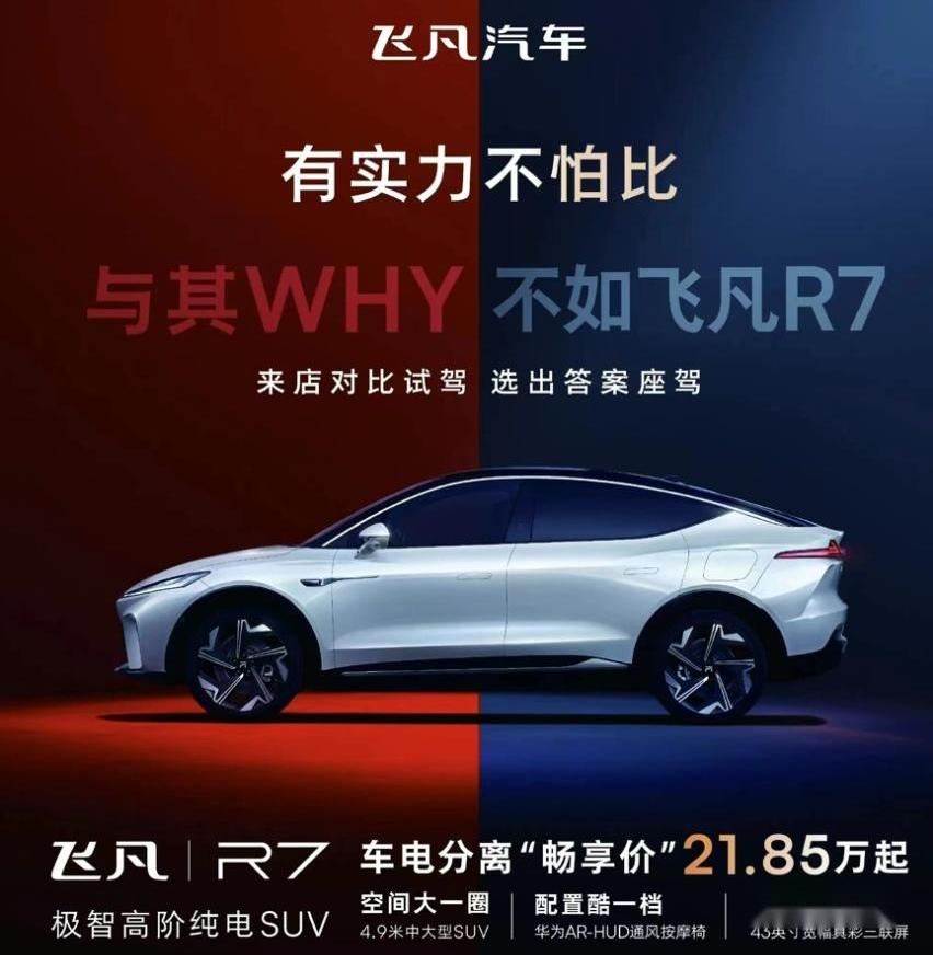 特斯拉,飞凡汽车,大众,福特,理念