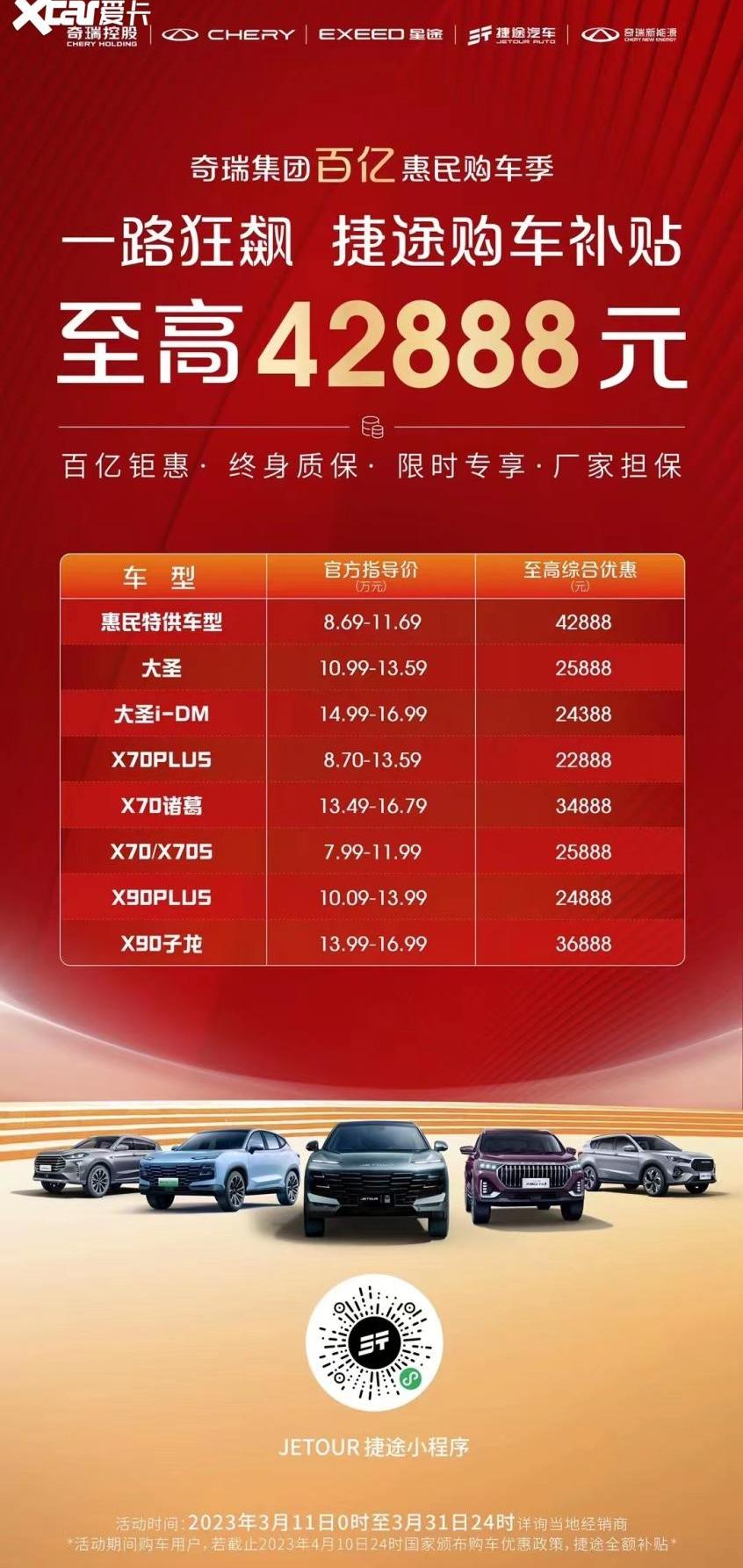 捷途,奇瑞,东风,瑞虎8,QQ冰淇淋