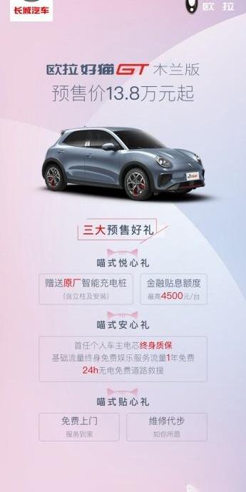 欧拉,欧拉好猫,长城,欧拉好猫GT,发现